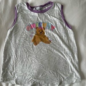 O-MIGHTY teddy bear tank top